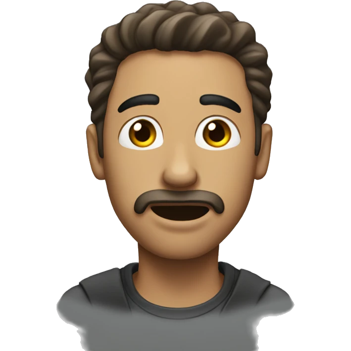 guy who does the silence thing emoji