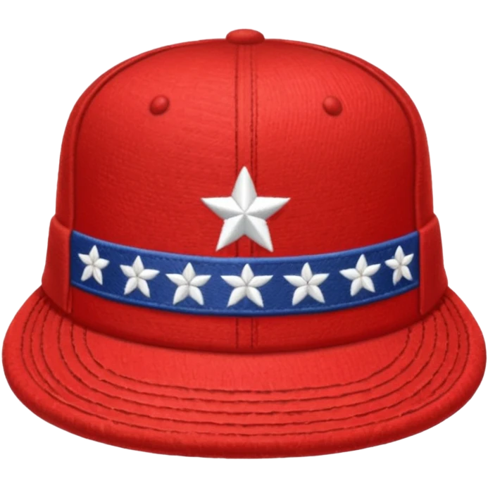 Hat with MAGA emoji