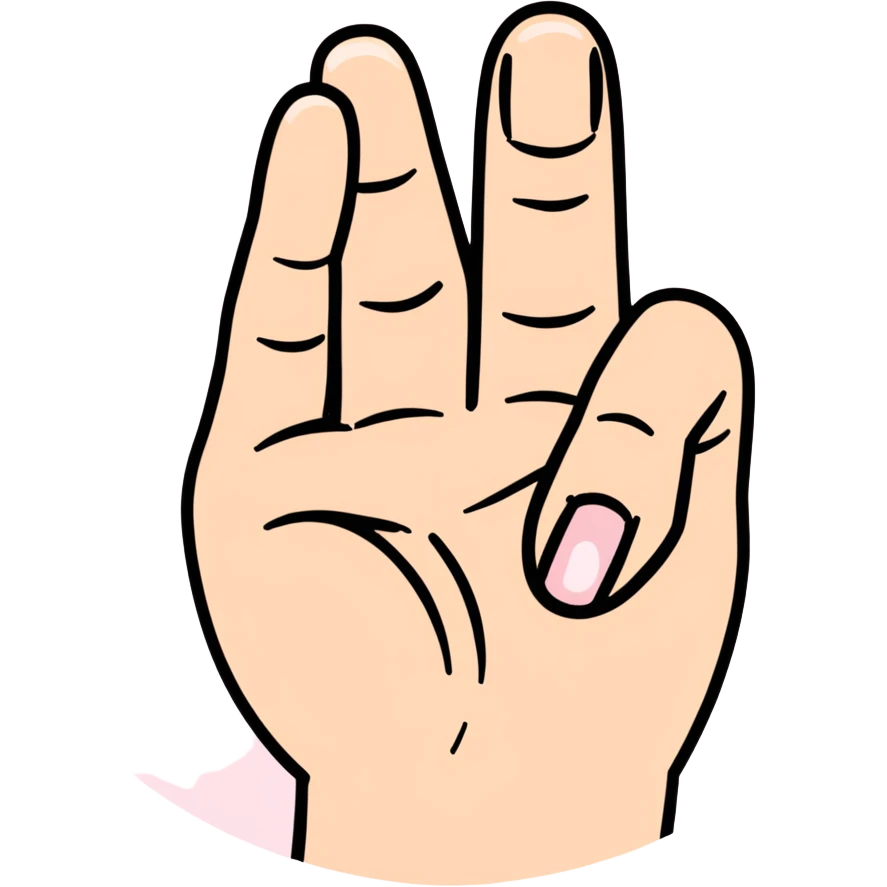 Vagina with hand finger inside vagina emoji