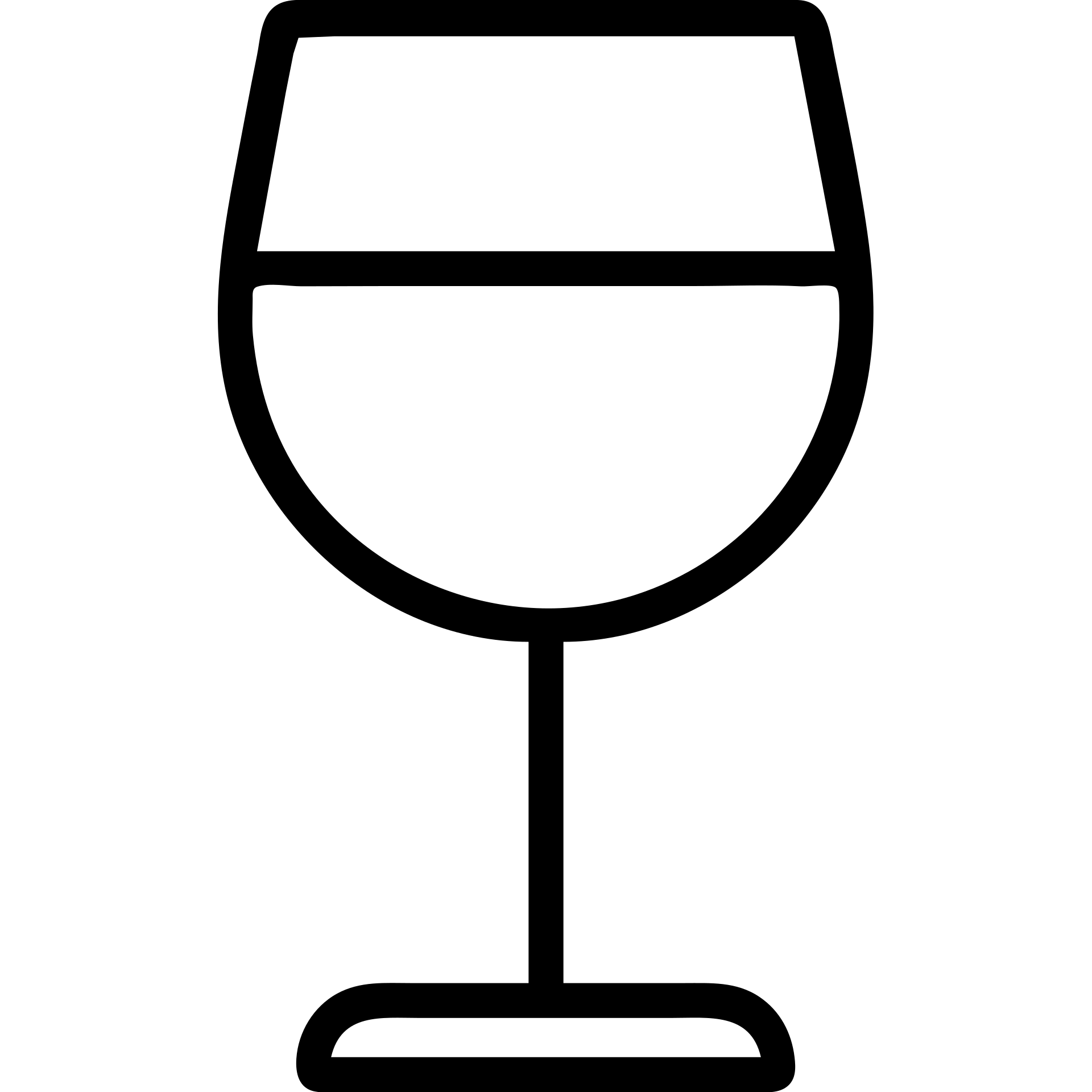 wine glass, outlined icon, modern, no fill, black lines emoji