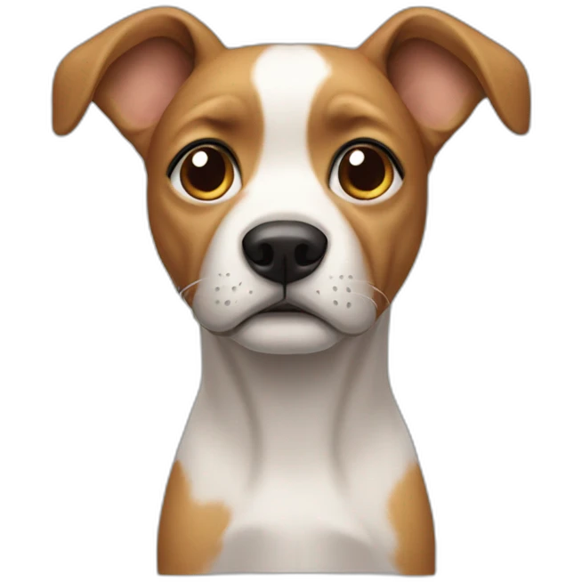 dog with human body emoji
