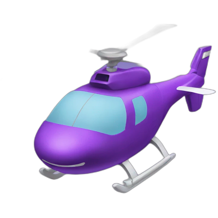 air taxi purple emoji