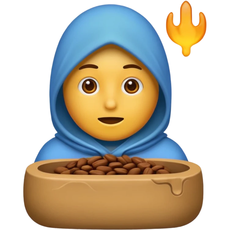Une personne entraîne de faire caca emoji