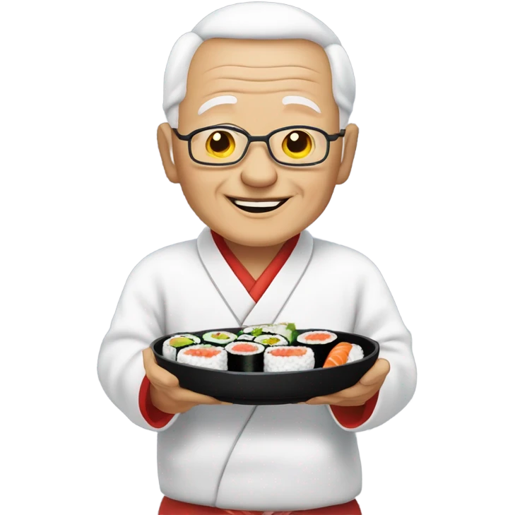 grandfather shushi emoji