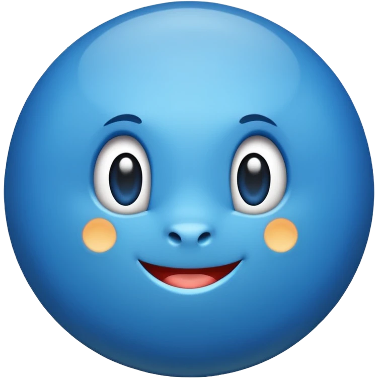 round blue tick emoji