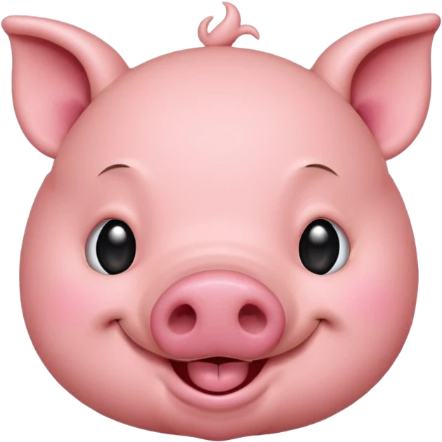 winking pig emoji