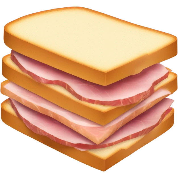 sandwich with ham emoji