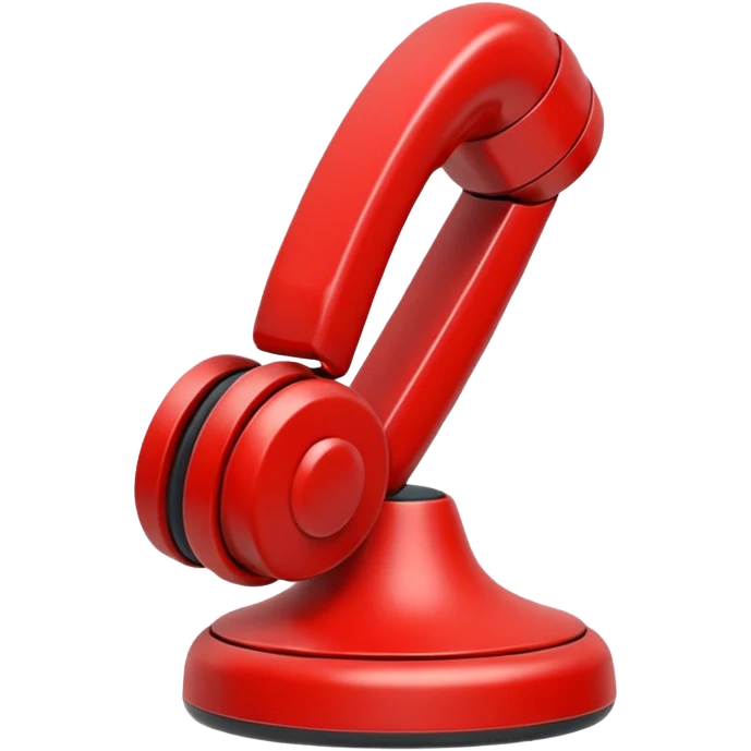 kırmızı cep telefonu emoji