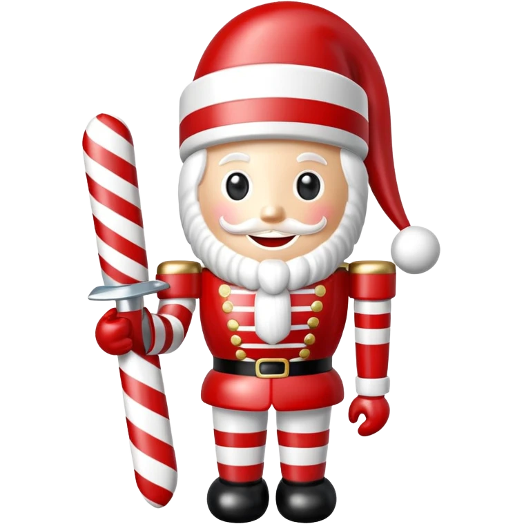Peppermint nutcracker  emoji