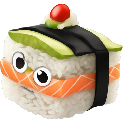 Dominican sushi emoji
