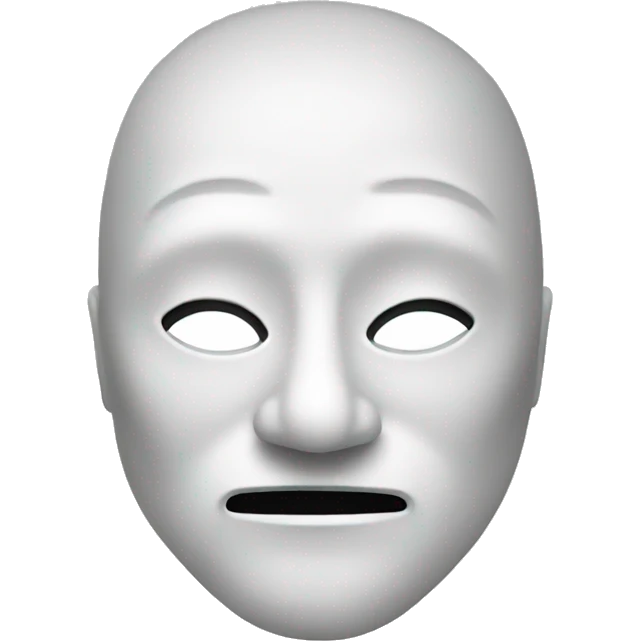 White mask emoji