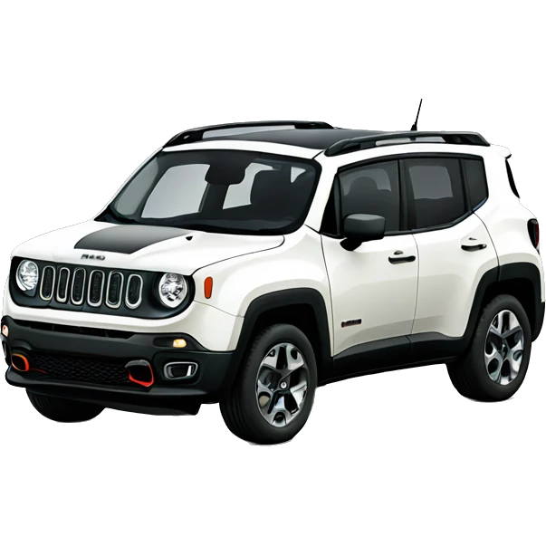 white jeep renegade emoji