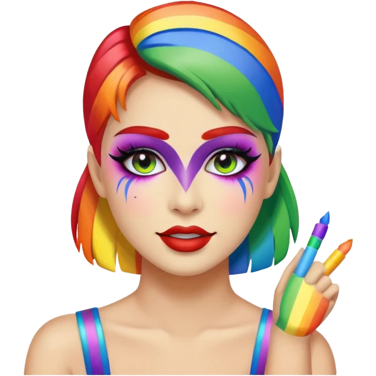 gay pride emoji