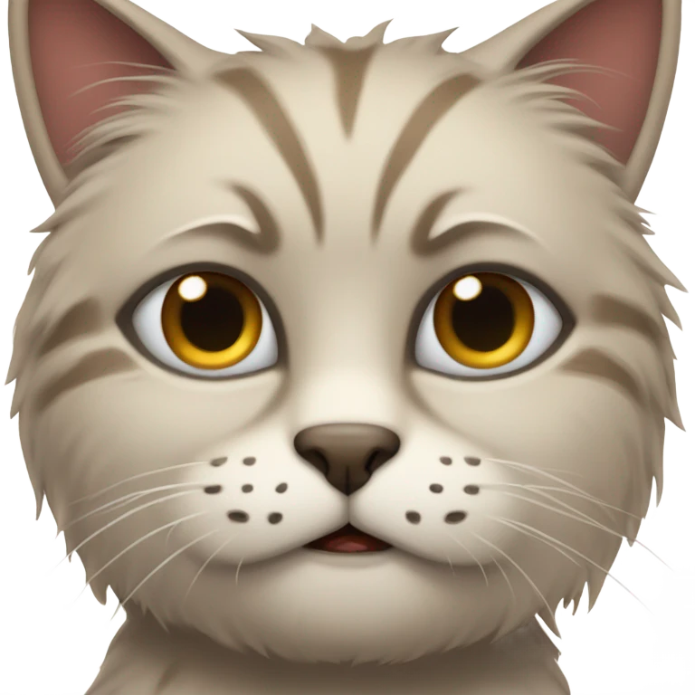 Angry cat emoji