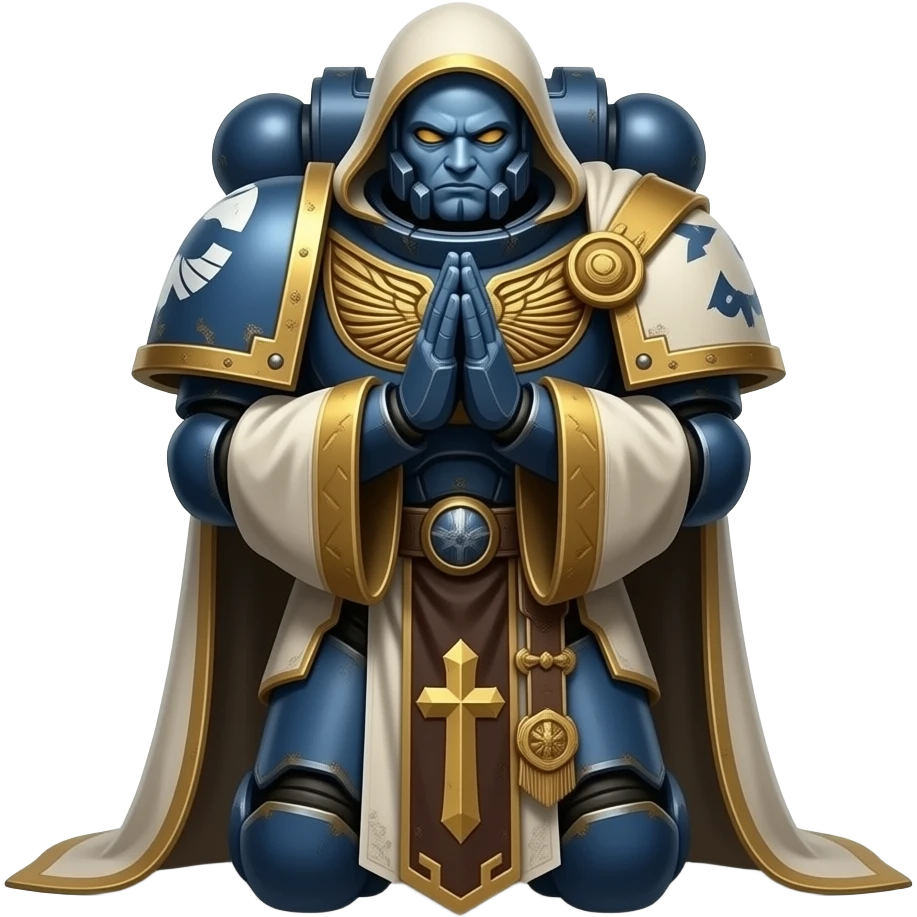 adeptus mechanicus tech-priest pray towards us emoji