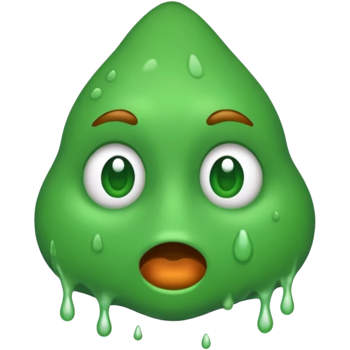 snot running from the nose no face emoji