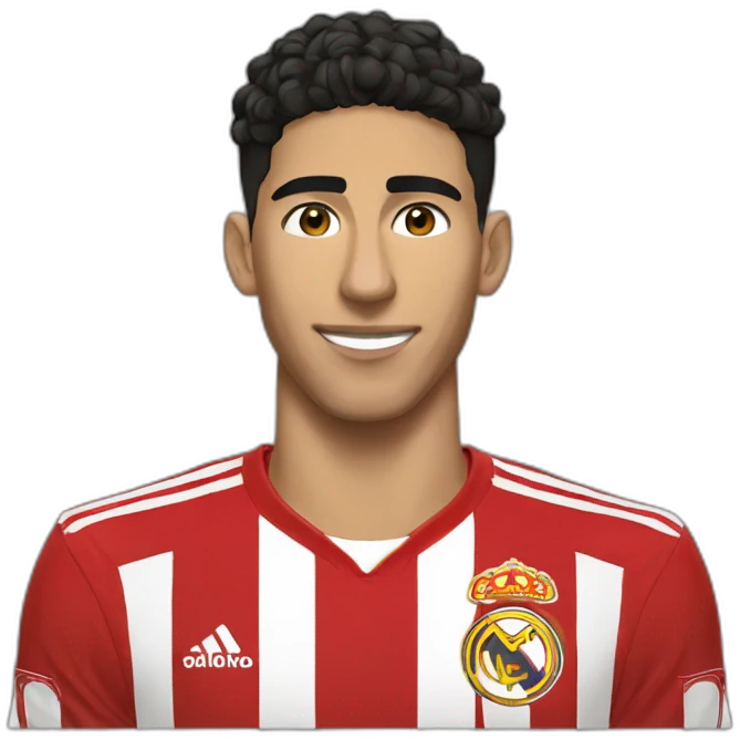 Achraf hakimi emoji