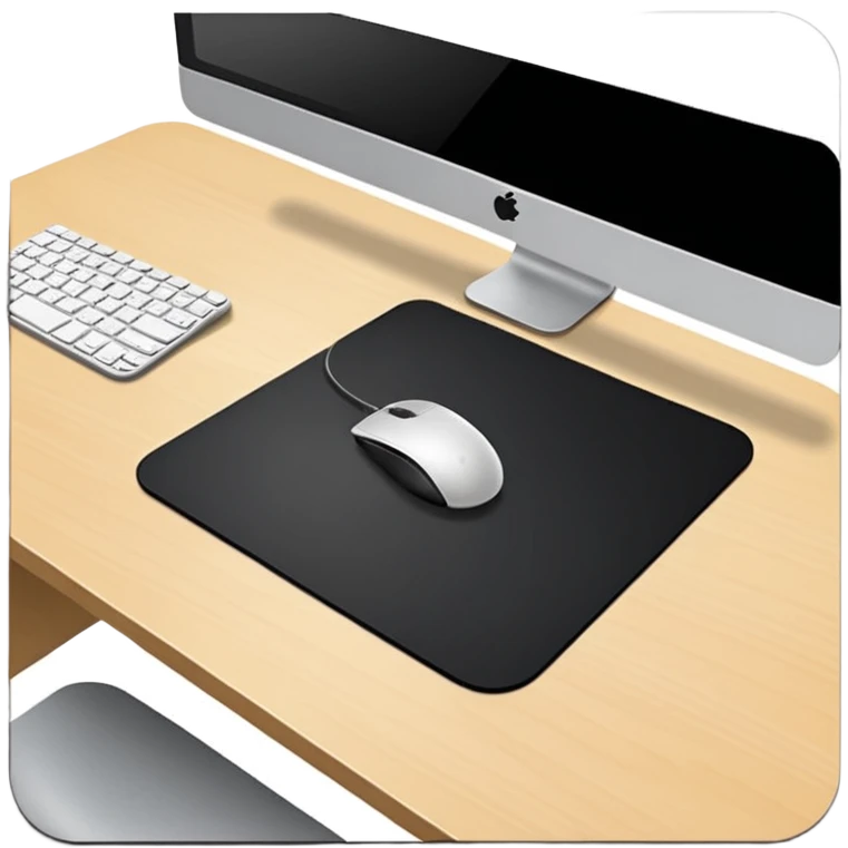 desk mouse pad emoji