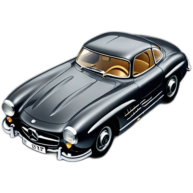 Mercedes 300sl emoji
