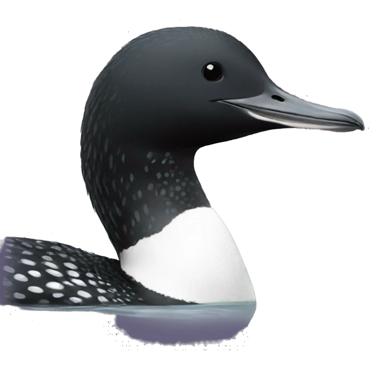 Common loon emoji