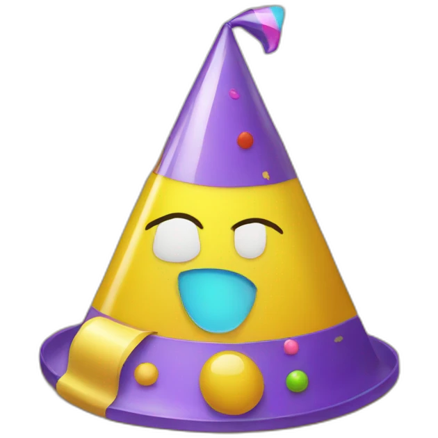 floor with party hat emoji