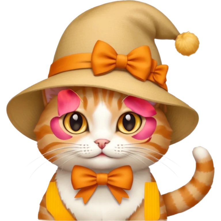 Cat With a Had anda a bow emoji