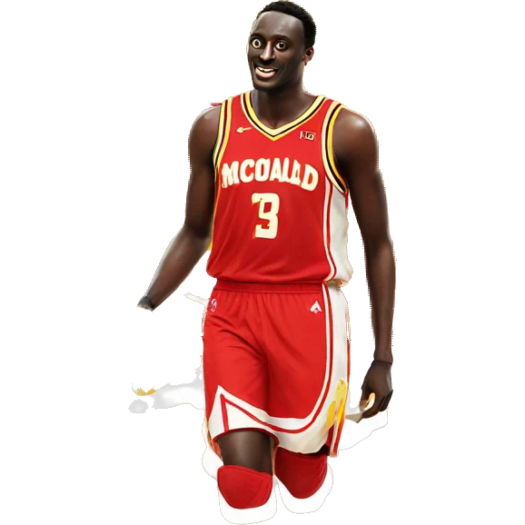 McDonald’s jersey on pascal siakam emoji