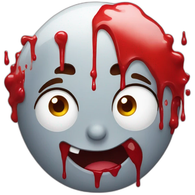 Bloody sweet emoji