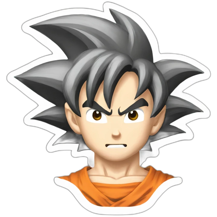Goku ultrainstinto emoji
