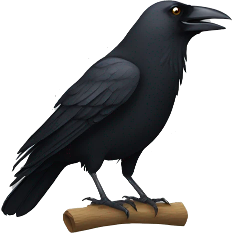 crow emoji