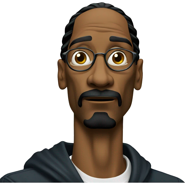 Snoop dogg confused emoji