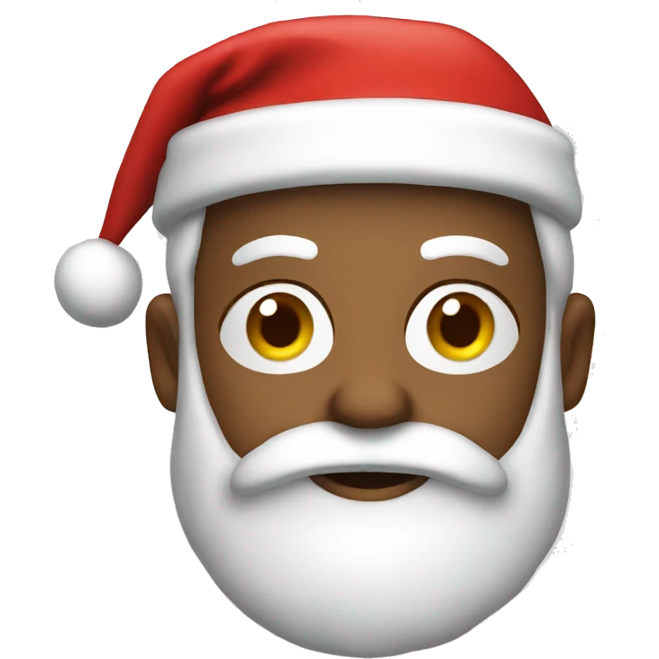 Santa mug emoji