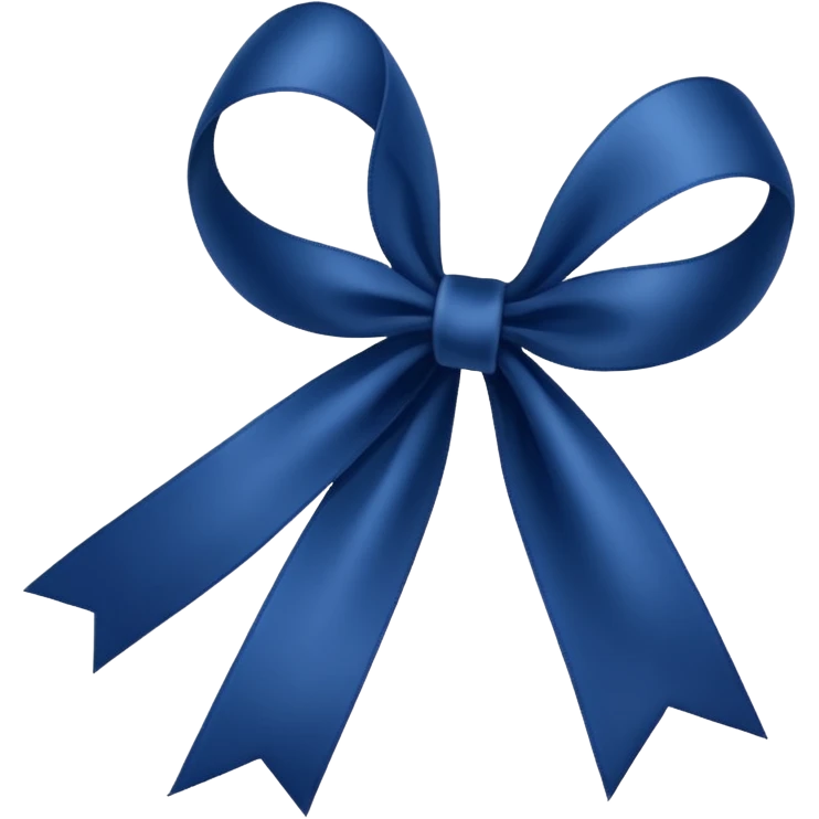 Navy blue colour 🎀 emoji