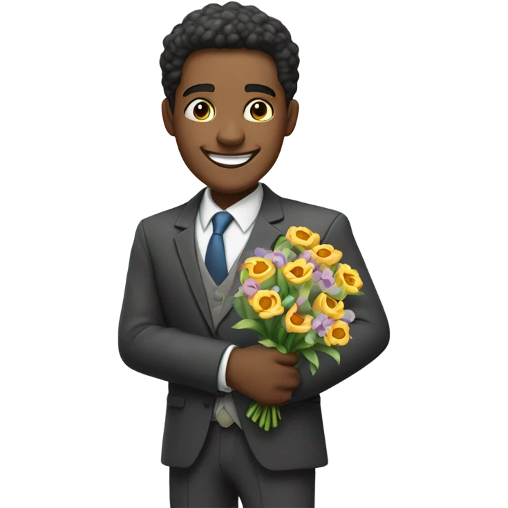 Congratulations wishing man emoji