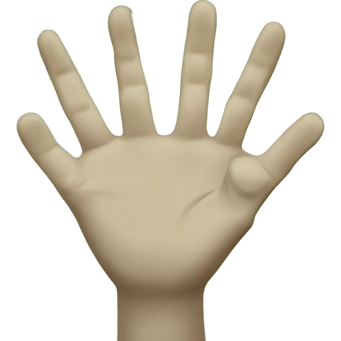 tree fingers emoji