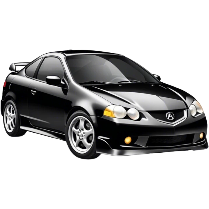 black acura rsx 2002 emoji