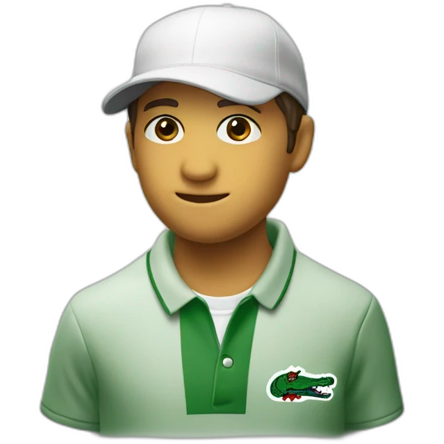 Lacoste Binnie emoji