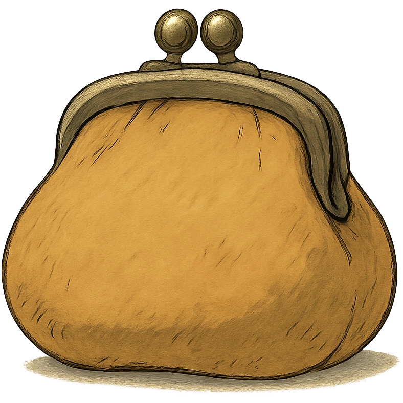 Cute purse emoji
