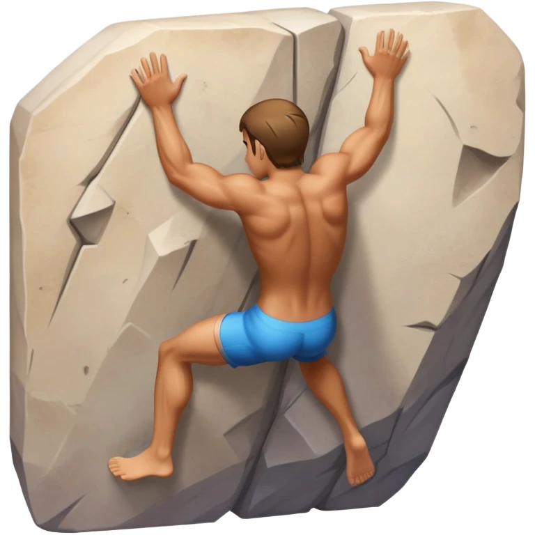 Climbing  emoji