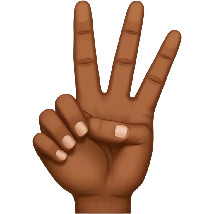 West side gang hand sign emoji