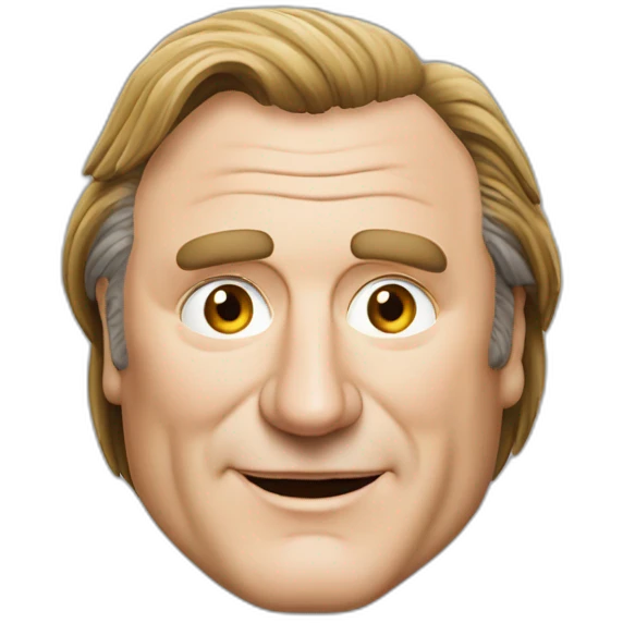 Gérard Depardieu vin emoji