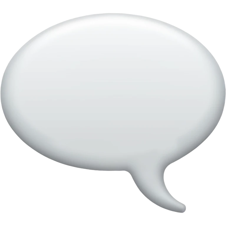 Speech balloon emoji