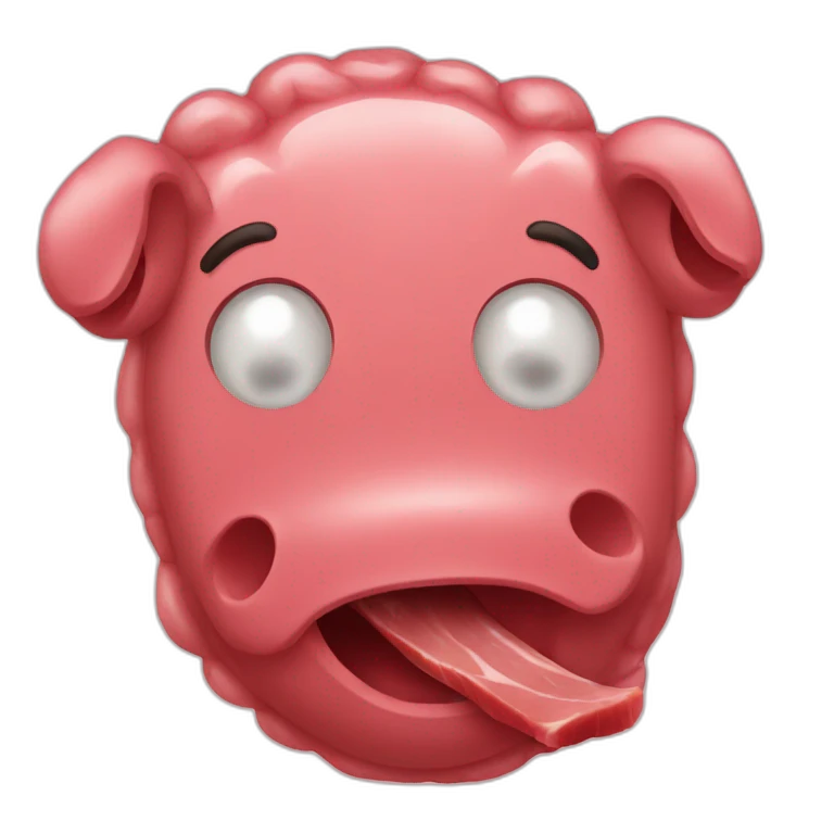 Meat  emoji