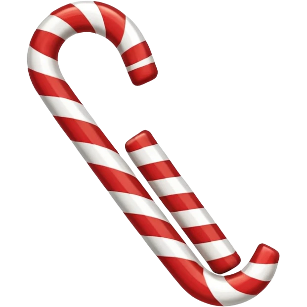 candy cane emoji
