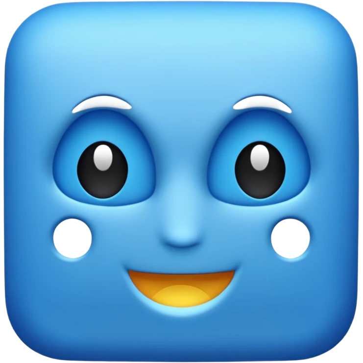 GTG text in blue color emoji