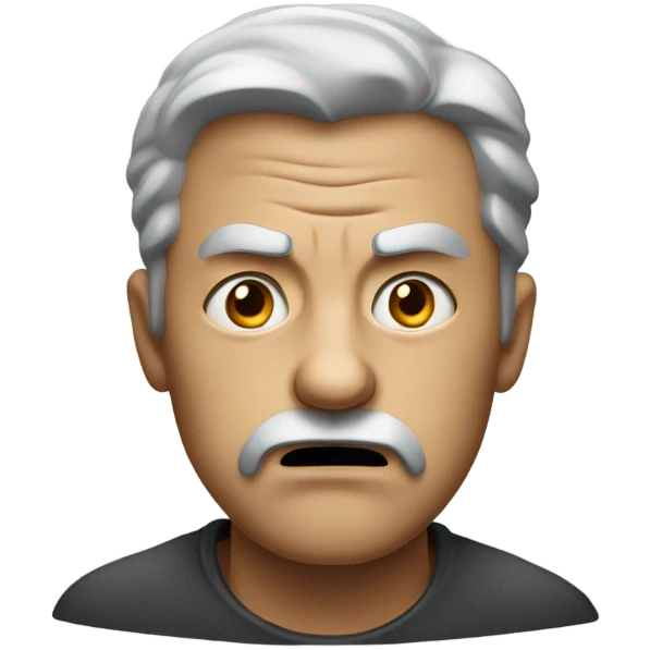 Mad emoji