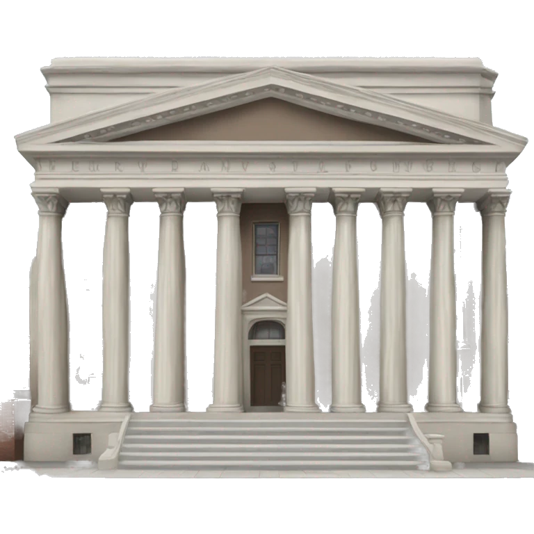 big Bank historical building emoji