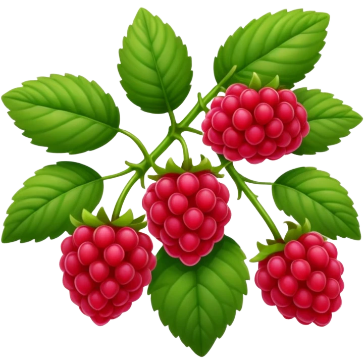rasperry bush emoji