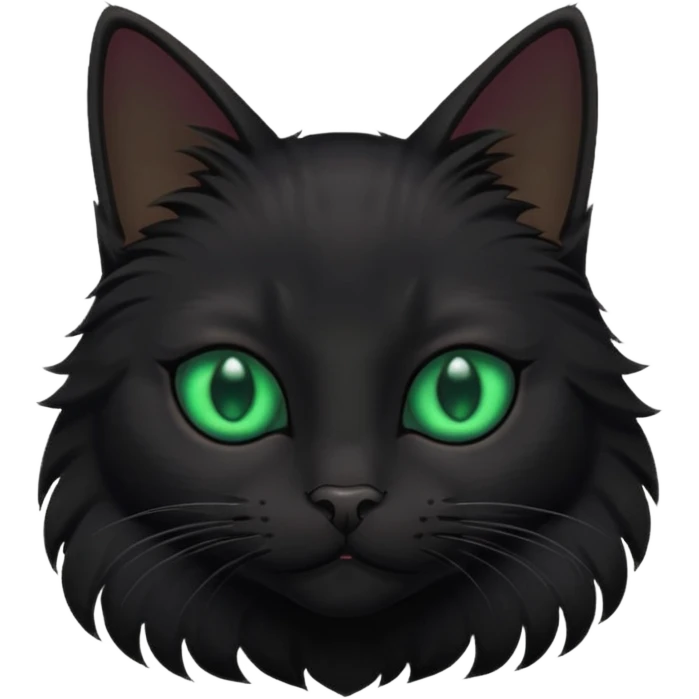 Black cat emoji