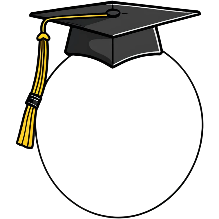 graduation cap emoji
